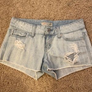 Light Blue Guess Size 27 Shorts